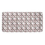 Baseballs Pattern Print Towel
