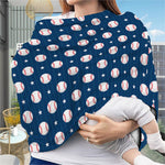 Baseballs Star Pattern Print Baby Seat Cover