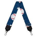 Baseballs Star Pattern Print Bag Strap
