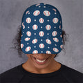 Baseballs Star Pattern Print Baseball Cap