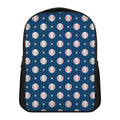 Baseballs Star Pattern Print Casual Backpack
