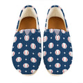Baseballs Star Pattern Print Casual Shoes