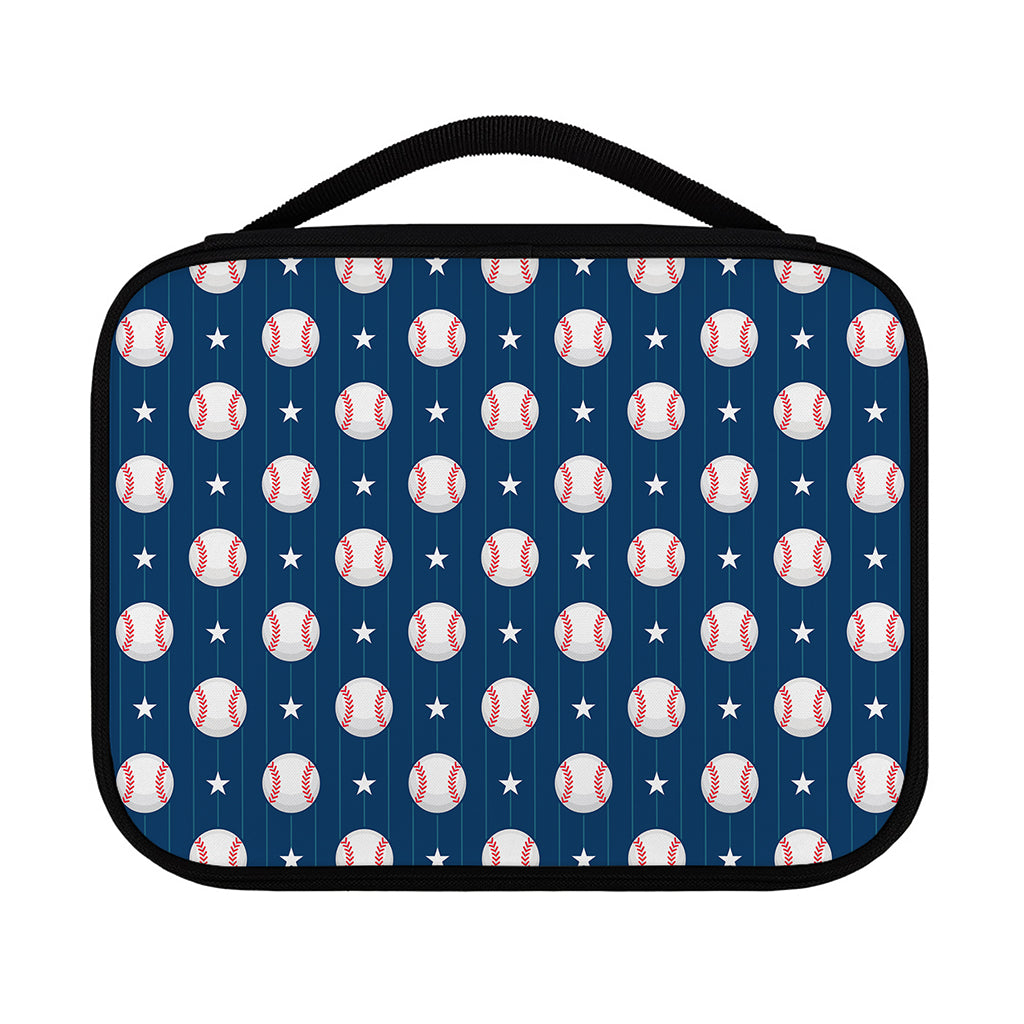 Baseballs Star Pattern Print Classic Bible Case