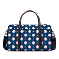 Baseballs Star Pattern Print Duffel Bag