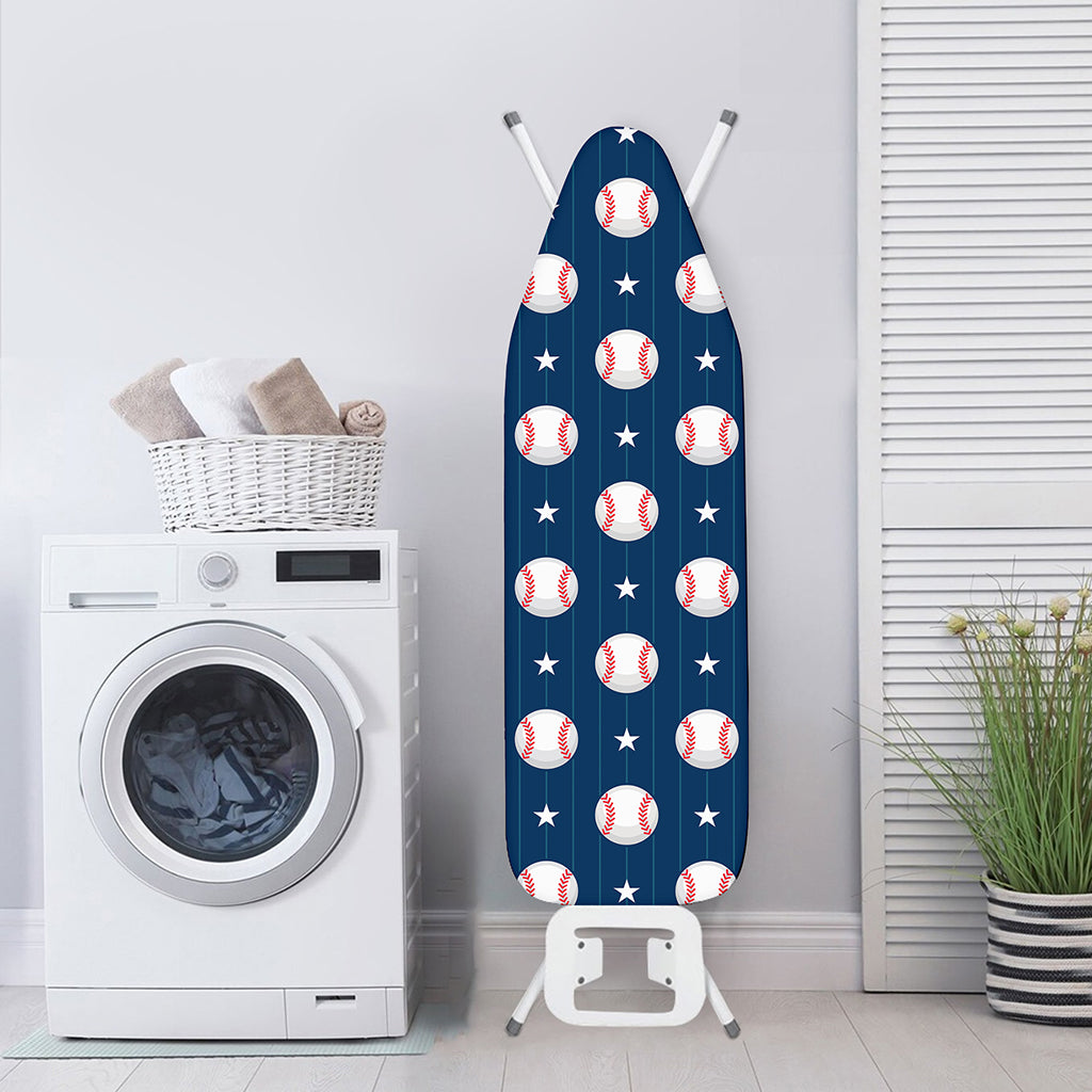 Baseballs Star Pattern Print Ironing Board Cover
