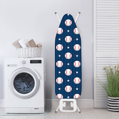 Baseballs Star Pattern Print Ironing Board Cover