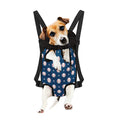 Baseballs Star Pattern Print Pet Carrier Backpack