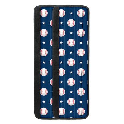 Baseballs Star Pattern Print Refrigerator Handle Covers