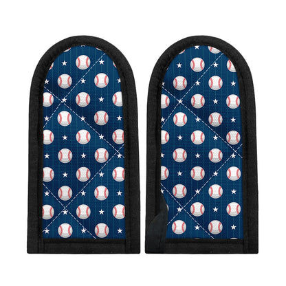 Baseballs Star Pattern Print Skillet Handle Cover