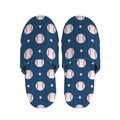 Baseballs Star Pattern Print Slippers