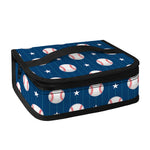 Baseballs Star Pattern Print Small Lunch Bag