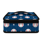 Baseballs Star Pattern Print Small Lunch Bag