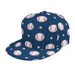 Baseballs Star Pattern Print Snapback Cap