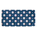 Baseballs Star Pattern Print Towel