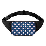 Baseballs Star Pattern Print Waist Bag