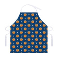 Basketball And Star Pattern Print Adjustable Apron