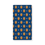 Basketball And Star Pattern Print Baby Crib Sheet
