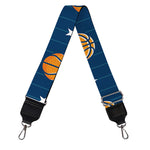 Basketball And Star Pattern Print Bag Strap