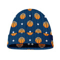 Basketball And Star Pattern Print Beanie
