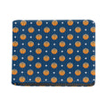 Basketball And Star Pattern Print Bifold Wallet