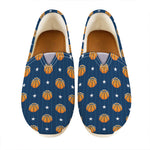 Basketball And Star Pattern Print Casual Shoes