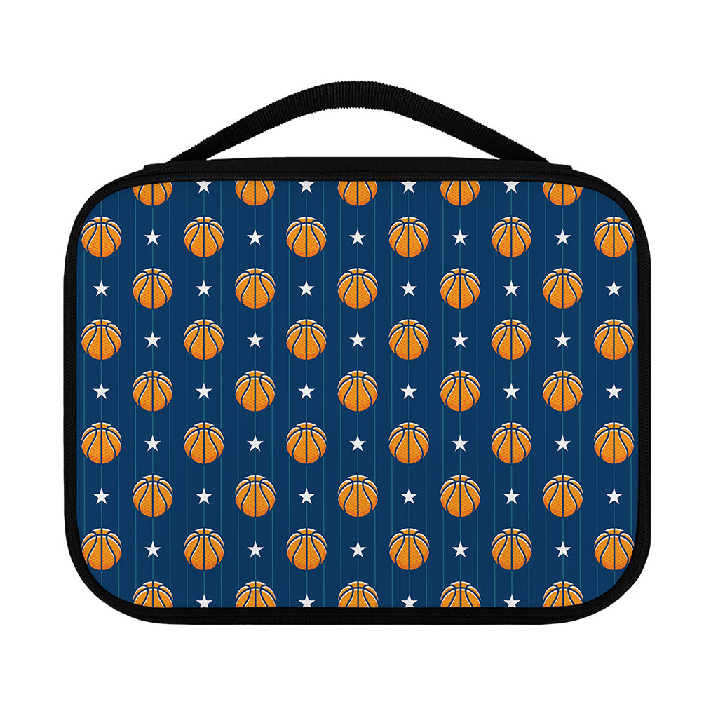 Basketball And Star Pattern Print Classic Bible Case