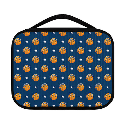 Basketball And Star Pattern Print Classic Bible Case