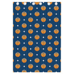 Basketball And Star Pattern Print Curtain