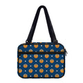 Basketball And Star Pattern Print Double Strap Bible Bag