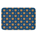 Basketball And Star Pattern Print Indoor Door Mat