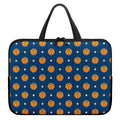 Basketball And Star Pattern Print Laptop Sleeve With Handle