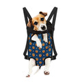 Basketball And Star Pattern Print Pet Carrier Backpack
