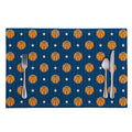 Basketball And Star Pattern Print Placemat
