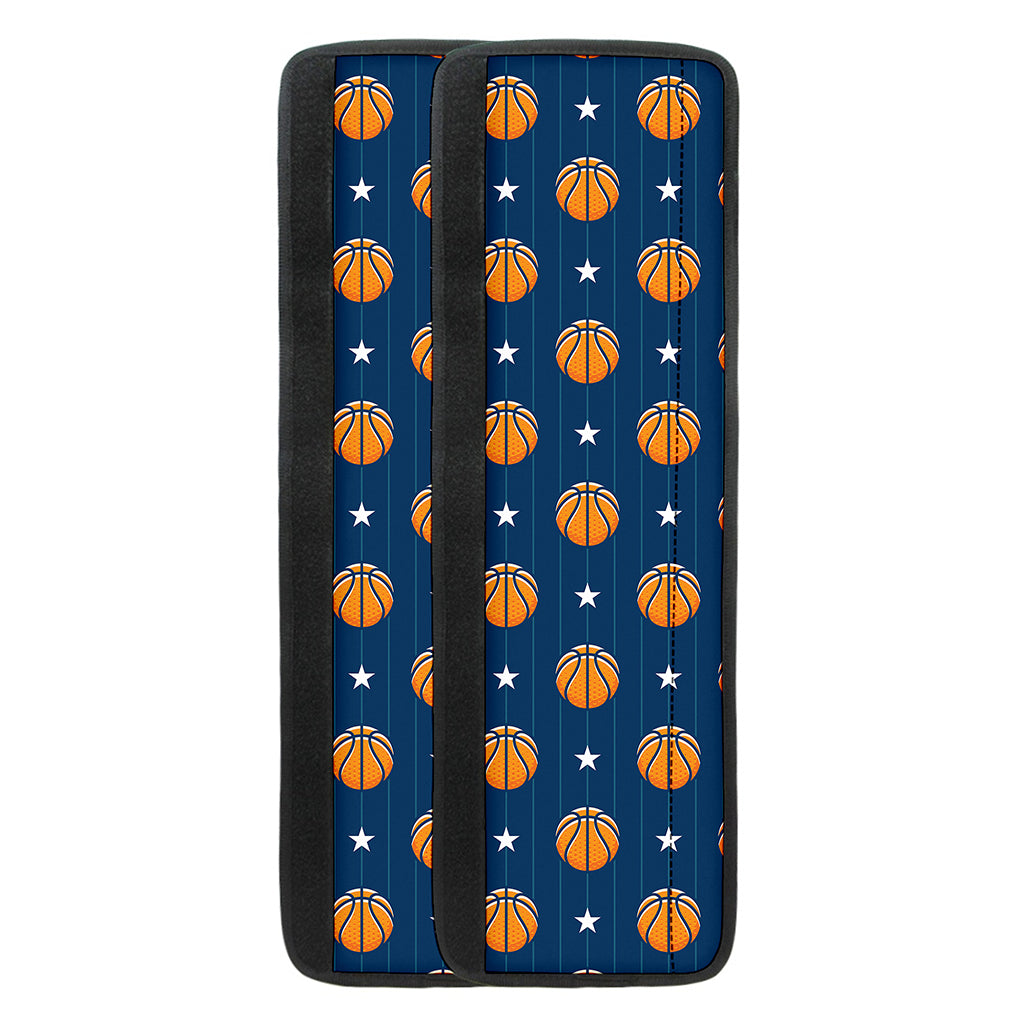 Basketball And Star Pattern Print Refrigerator Handle Covers