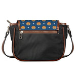 Basketball And Star Pattern Print Saddle Bag