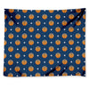 Basketball And Star Pattern Print Tapestry