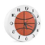 Basketball Ball Print Alarm Clock