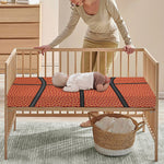Basketball Ball Print Baby Crib Sheet