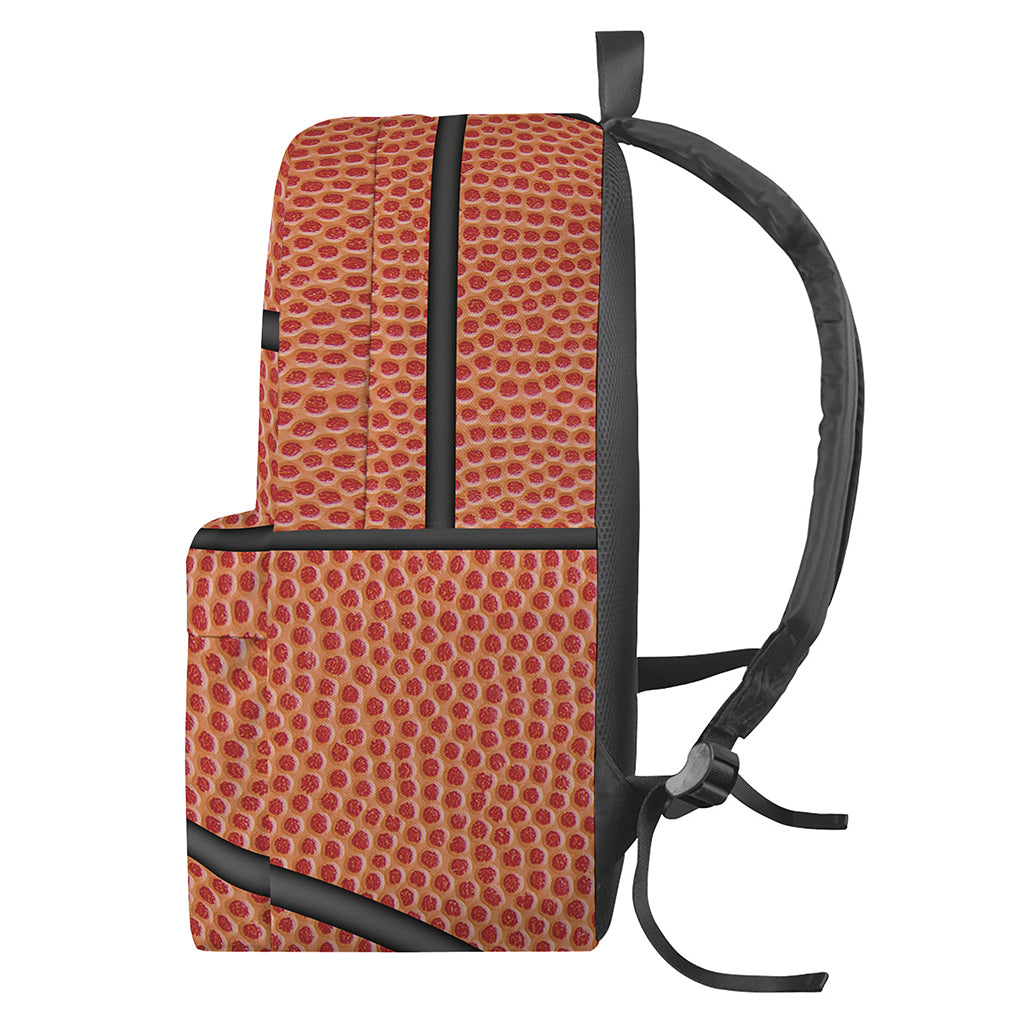 Basketball Ball Print Backpack