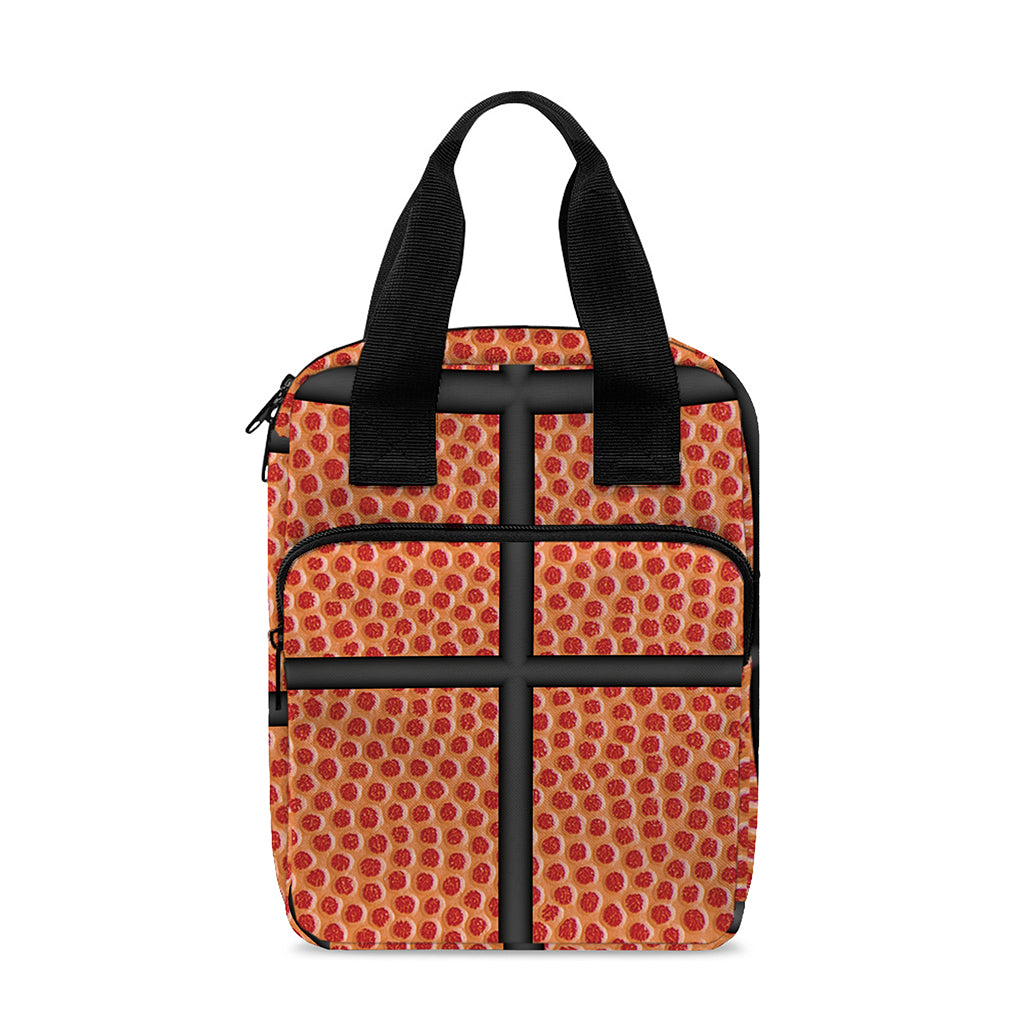 Basketball Ball Print Bible Tote Bag