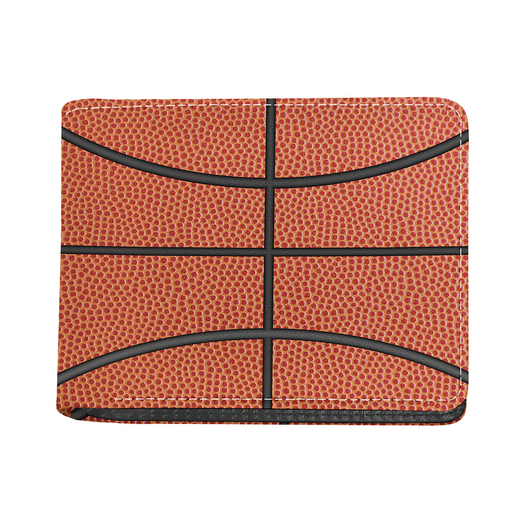 Basketball Ball Print Bifold Wallet