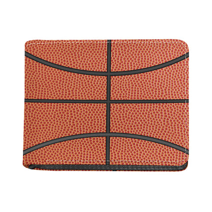 Basketball Ball Print Bifold Wallet