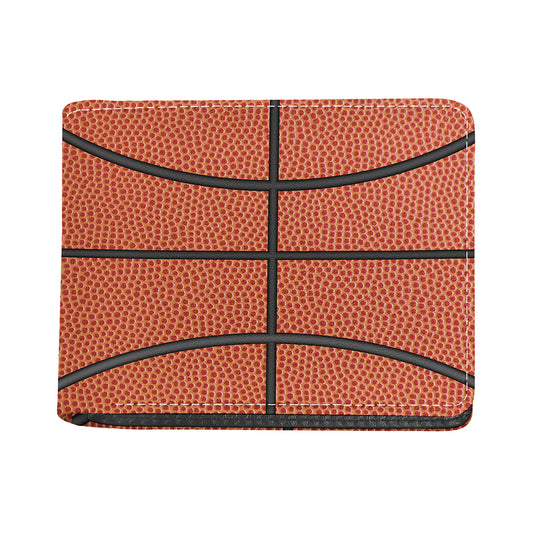 Basketball Ball Print Bifold Wallet