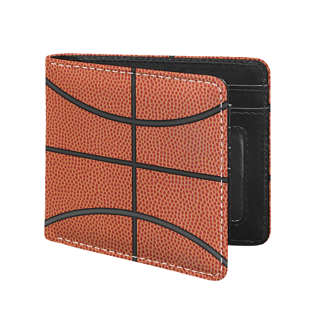 Basketball Ball Print Bifold Wallet