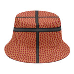 Basketball Ball Print Bucket Hat