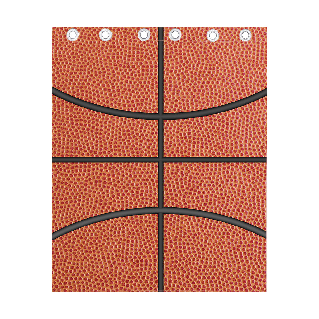 Basketball Ball Print Curtain