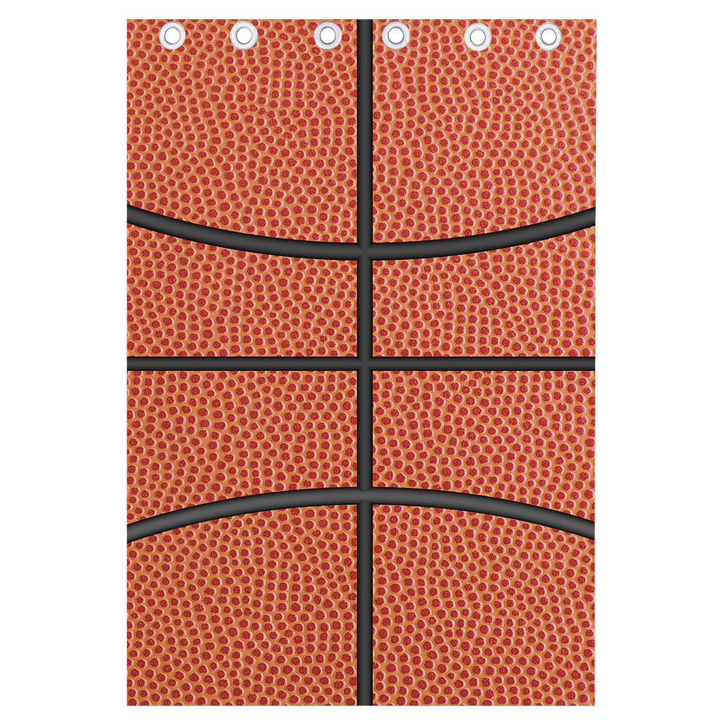 Basketball Ball Print Curtain