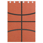 Basketball Ball Print Curtain
