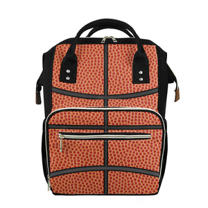 Basketball Ball Print Diaper Bag