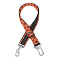 Basketball Ball Print Dog Seat Belt
